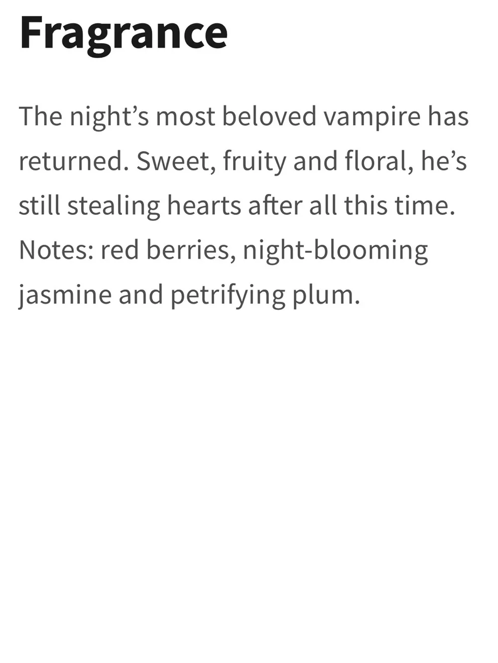 BBW Vampire Blood Body Cream Set of 2 NWT